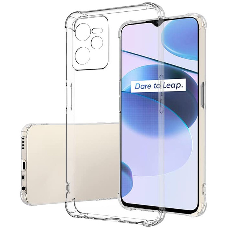 TPU чехол GETMAN Ease logo усиленные углы Full Camera для Realme C35 Херсон - изображение 1