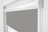 Рулонна штора Rolets Роял 2-816-850 85x170 см закритого типу Сіра Киев