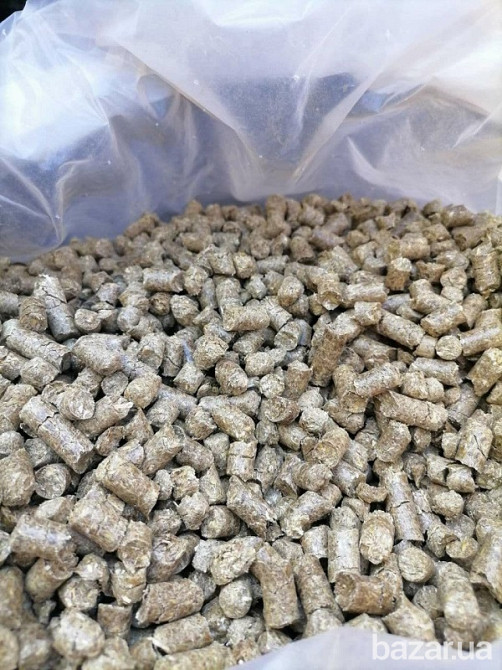 Пеллеты из лузги и соломы. Гранула солома, лузга Київ - зображення 1