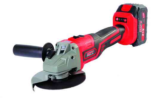 Машина углошлифовальная аккуммуляторная MPT 100 мм 21 V Li-ion 2 АКБ 4 Ач 2 скорости пластиковый кей Харків