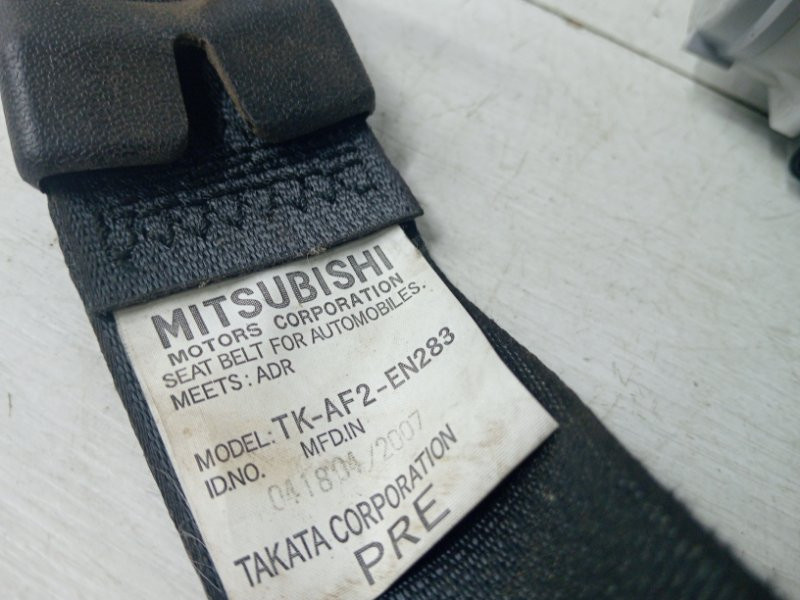 Ремень безопасности передний левый Mitsubishi Pajero Wagon 4 3.2 ДИЗЕЛЬ 4M41 2006 (б/у) Киев - изображение 3