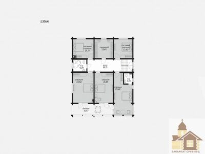 Дерев’яний будинок під ключ від Закарпат Зруб-Буд Одеса - зображення 1