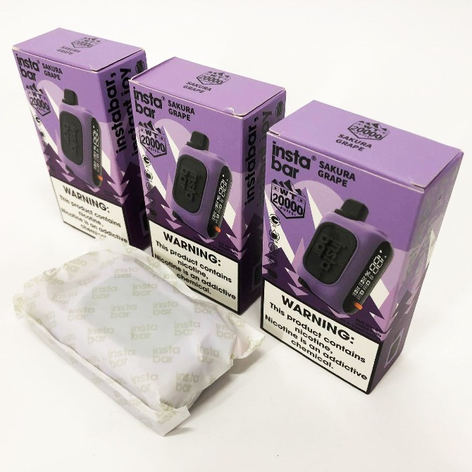 Сакура з Виноградом • Сигарета InstaBar WT 20000 тяг Киев - изображение 3