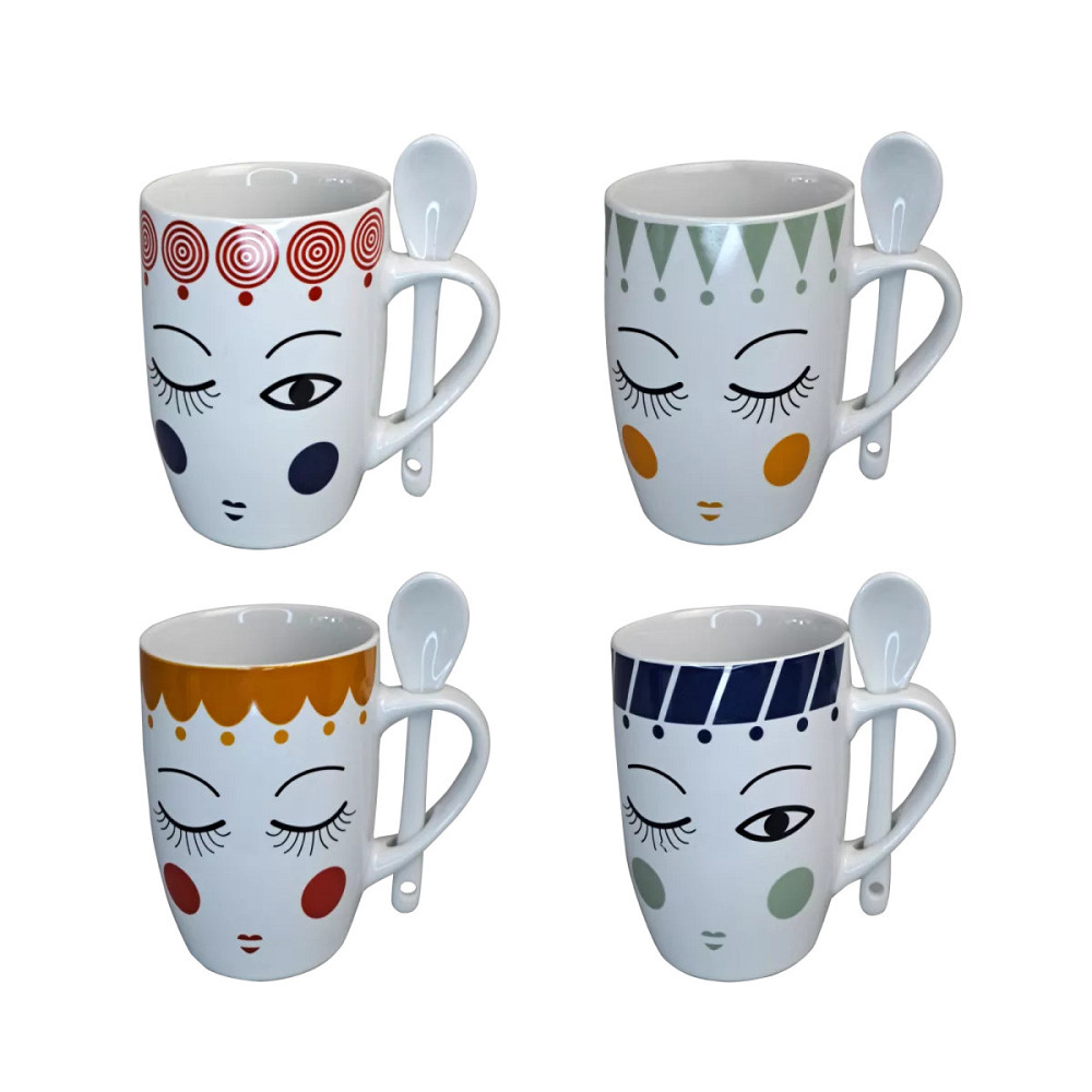 Кружка Vittora Грайливі очі VT-C-97350 350 мл Київ - зображення 1