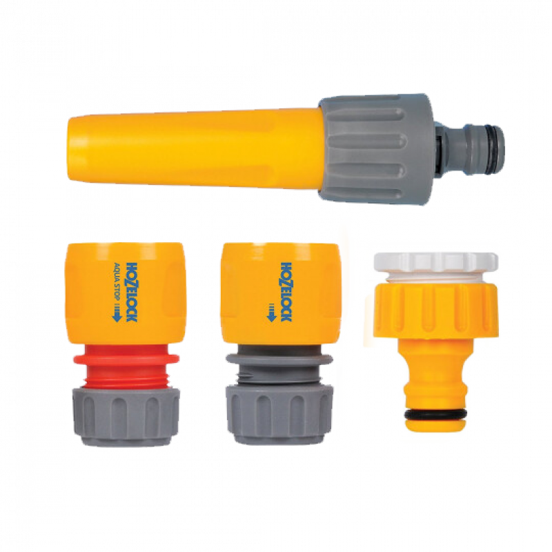 Набор для полива, наконечник + 3 коннектора d15 - 19 мм HoZelock 2372 Киев - изображение 1