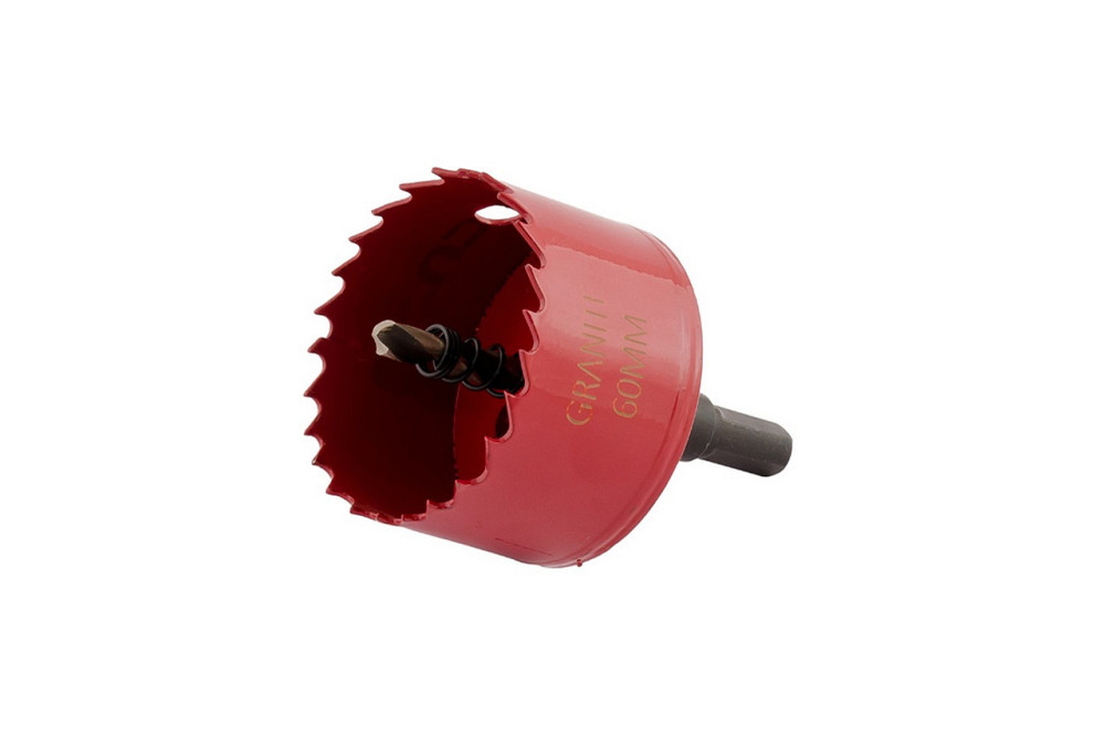 Сверло корончатое GRANITE Bi-Metal HSS M42 60 мм 6-09-060 Харьков - изображение 1