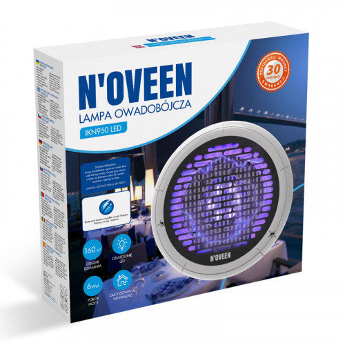 Ловушка насекомых Noveen IKN950 LED до 160 кв.м. Одесса - изображение 10