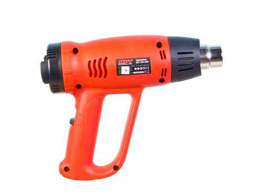 Фен промышленный MPT PROFI 2000 Вт 60-630°С 300-500 л/мин насадки 2 шт MHG2005V Харків