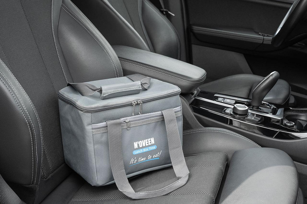 Ланч-бокс с подогревом от 220В/24В/12В с термосумкой Noveen LB640 серый Одеса - зображення 9