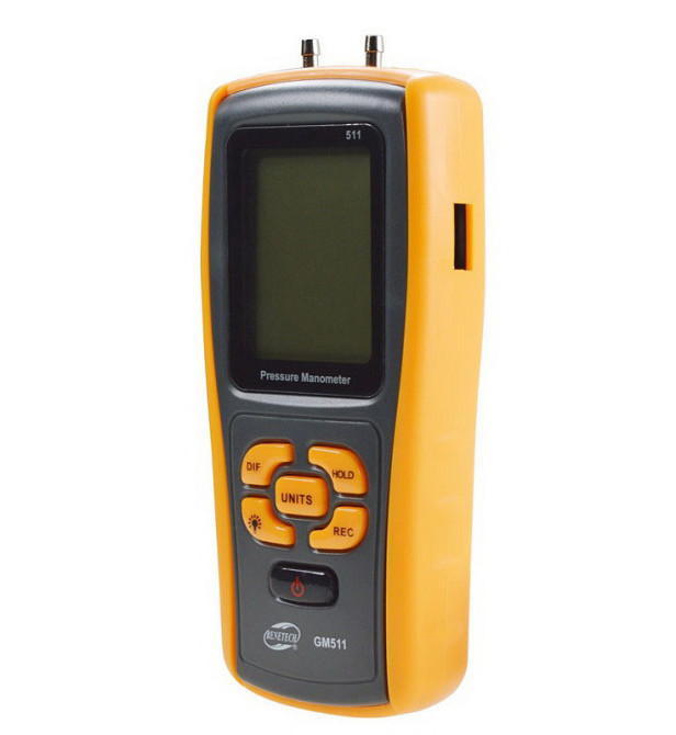 Дифференциальный микроманометр USB, ±10 кПа BENETECH GM511 Харків - зображення 2