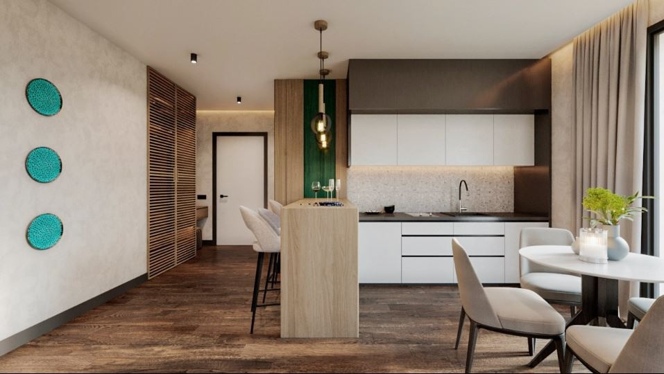Апартаменти площею 60,8 м² у готельному комплексі Rich Stone Apart Hotel Яремче - зображення 1