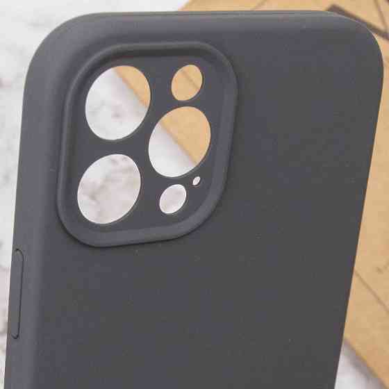 Чехол Silicone Case Full Camera Protective (AA) NO LOGO для Apple iPhone 12 Pro Max (6.7") Херсон