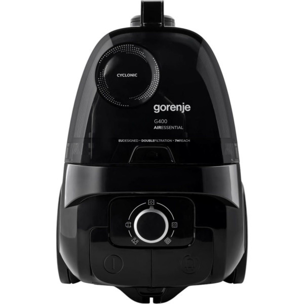 Пилосос Gorenje Black (VCE01G4AEBK) UA Харків - зображення 5