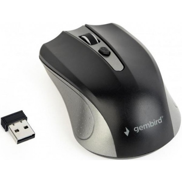 Мишка Gembird Wireless Grey/Black (MUSW-4B-04-GB) Харків - зображення 2