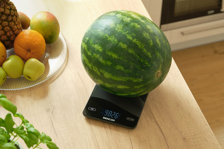 Весы кухонные Sencor SKS7700BK 10 кг черные Київ - зображення 10