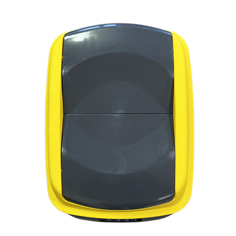 Бак для мусора Hippo 70 л антрацитовый-желтый Planet Киев - изображение 4