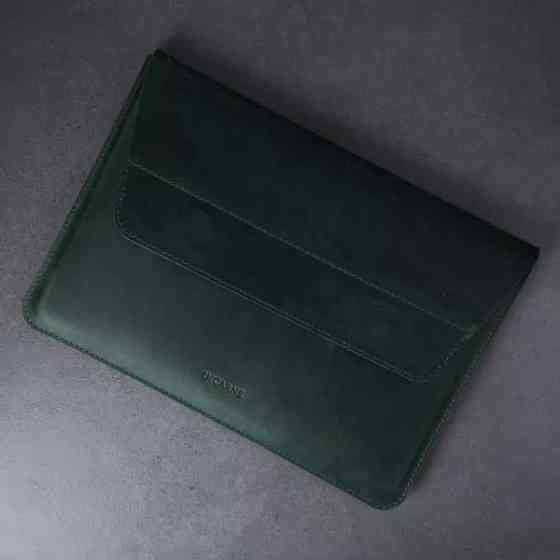Чехол для ноутбука винтажный Incarne Line MacBook Pro 13" 2016-2025 line-green-vintage-pro-13 зелены Київ