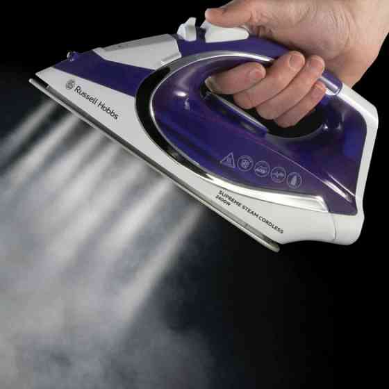 Утюг Russell Hobbs Supreme Steam Cordless 23300-56 2400 Вт сиреневый Киев