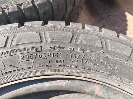 Диск колесный металлический с шиной Michelin Agilis 205/65 R16C Opel Vivaro 2001-2013 Ковель