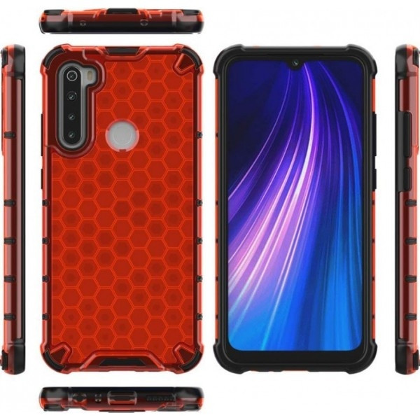 Чохол Honeycomb для Xiaomi Redmi Note 8/Note 8 2021 Red (Код товару:19784) Харьков - изображение 2