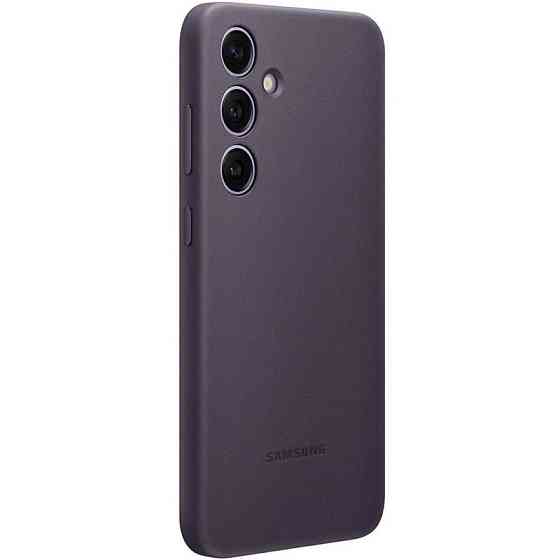 Кожаный чехол Leather Case (AAA) для Samsung Galaxy S24 Херсон