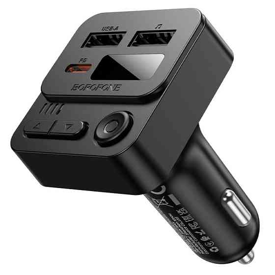 АЗУ FM модулятор Borofone BC60 Hero 35W (2USB-A/1C) Херсон
