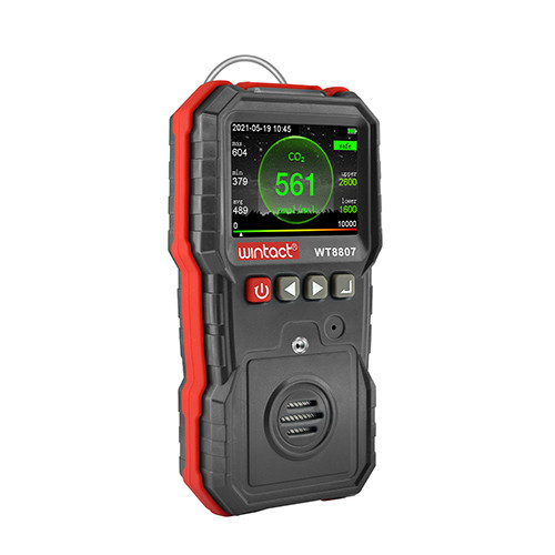 Газоанализатор углекислого газа CO2 (0-10000 μmol/mol) WINTACT WT8807 Харків - зображення 2