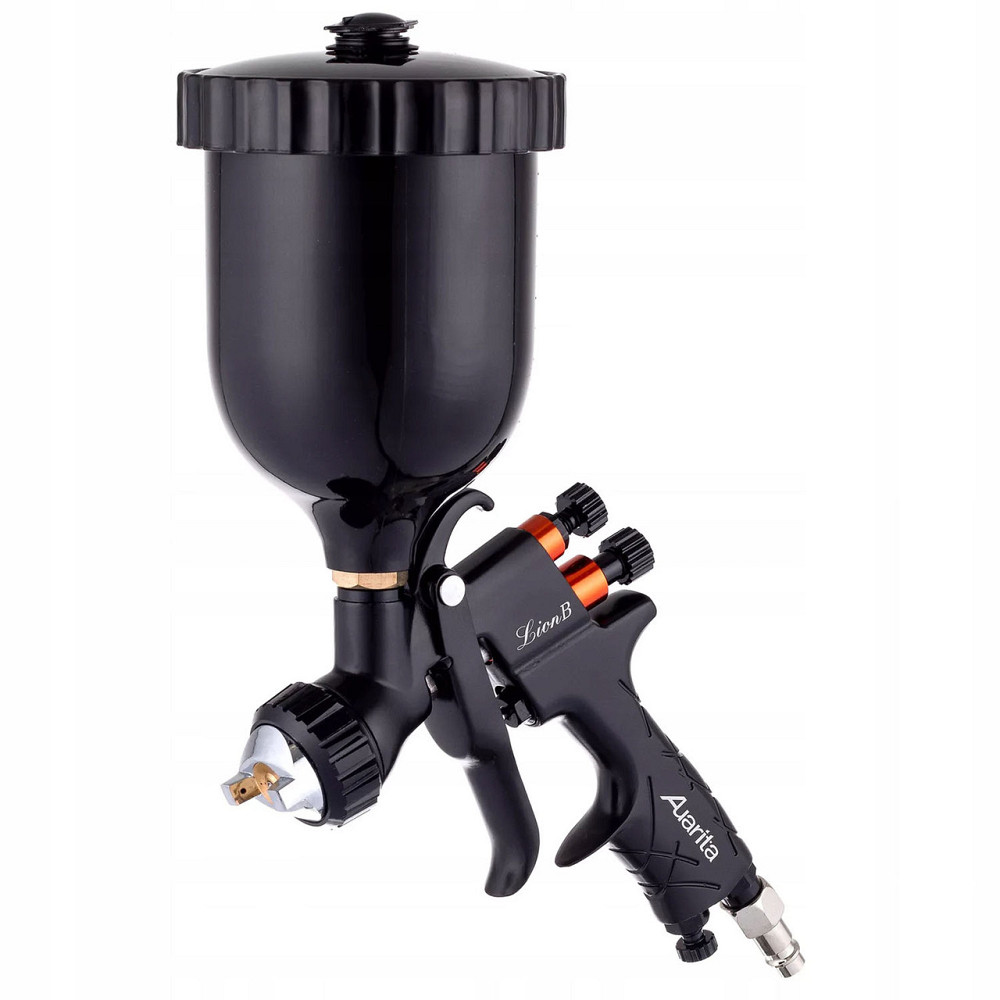 Краскопульт пневматический LVMP верх.пласт.бачок 600мл, 2,0мм AUARITA LION-B-2.0LM Харьков - изображение 1