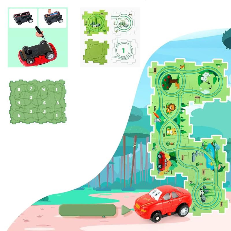 Развивающая игрушка-пазл SHT 1103B Forest Park (25pcs) Херсон - изображение 5