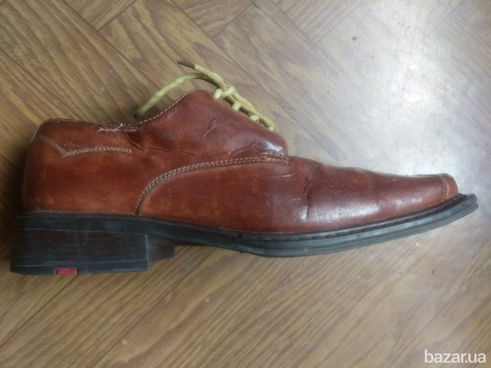 Туфлі ділові чоловічі на шнурку GOOR(41розмір) Львов - изображение 4