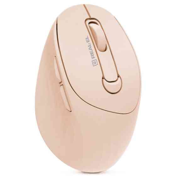 Мишка REAL-EL RM-370W Beige (EL123200056) Харків