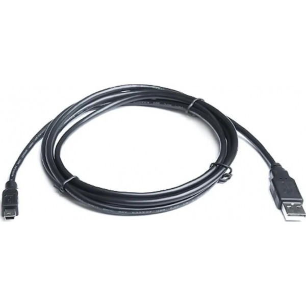 Кабель REAL-EL USB - mini USB V 2.0 (M/M) 1.8 м Чорний (EL123500006) Харків - зображення 1