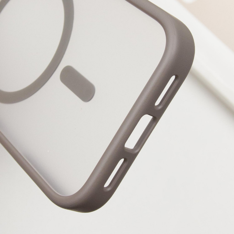 TPU+PC чехол Metal Buttons with Magnetic Fit для Apple iPhone 16 Pro Max (6.9") Херсон - зображення 5