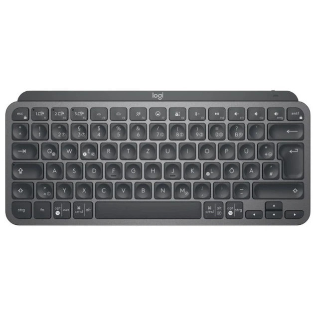 Клавиатура компьютерная безпроводная Logitech MX Keys Mini Illuminated UA Graphite L920-010608 графи Київ - зображення 1