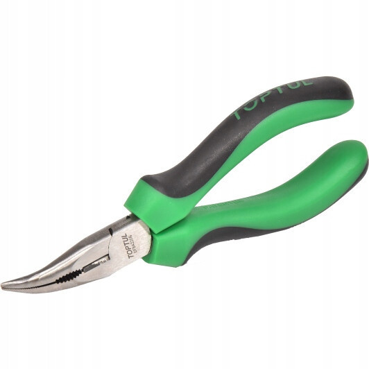 Плоскогубцы удлинённые изогнутые 150 мм 6" TOPTUL DFBA2206 Харків - зображення 5