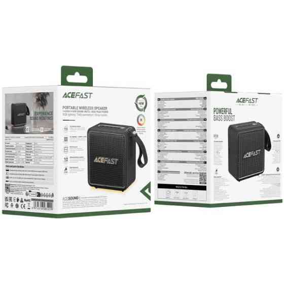 Колонка Bluetooth Acefast K3 Nano Black Харків