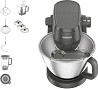 Кухонная машина Kenwood Multi Tasker KHC30.050GY 1000 Вт серая Київ
