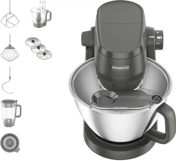 Кухонная машина Kenwood Multi Tasker KHC30.050GY 1000 Вт серая Київ - зображення 1