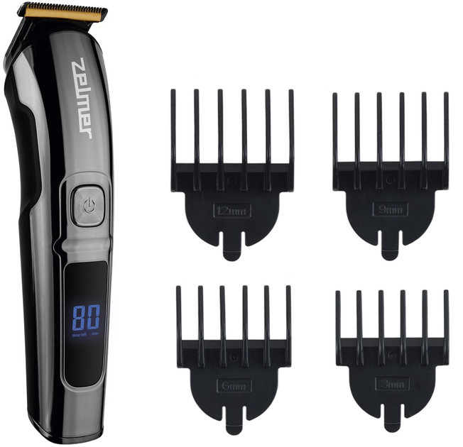 Машинка для стрижки волос в наборе ZELMER ZMB6000 7 Вт черная Київ - зображення 1