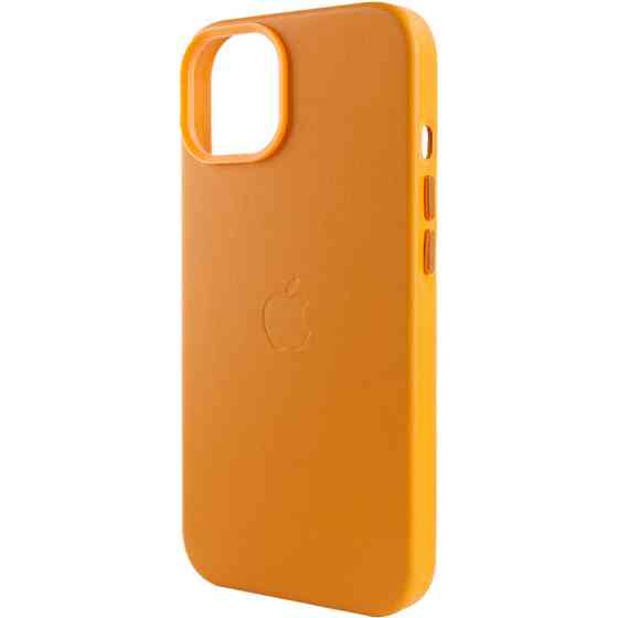 Кожаный чехол Leather Case (AA Plus) with Magnetic Fit для Apple iPhone 14 (6.1") Херсон