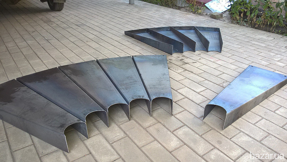 Ступень для винтовых лестниц шипованная/гладка стальная под приварку Харків - зображення 5