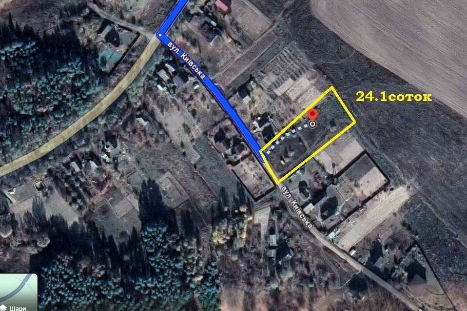 продажа участок под жилую застройку Макаровский, Лишня, 9600 $  - зображення 9