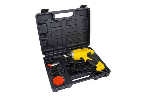 Паяльник импульсный MASTERTOOL с трансформатором 100 Вт/220-240 V/50 Hz 0-400°С LED пластиковый кейс Харків