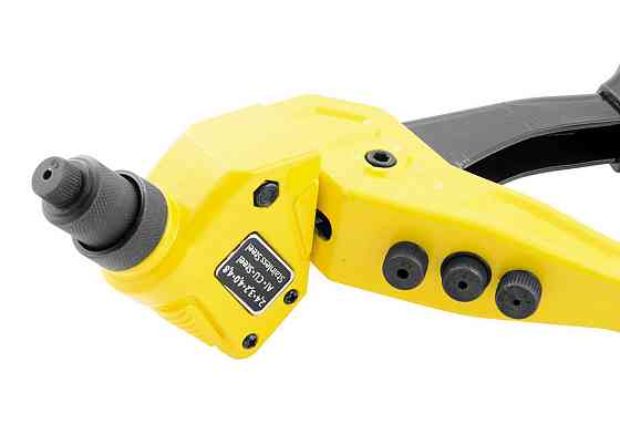 Пистолет для заклепок MASTERTOOL ПРОФИ поворотный 360° CrMo 280 мм Ø 2.4/3.2/4.0/4.8 мм 21-0702 Харків