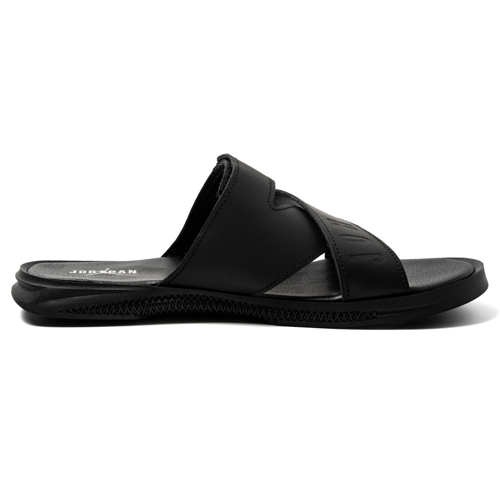 Мужские кожаные  летние шлепанцы-сланцы Jordan Київ - зображення 2