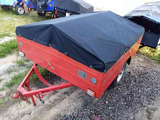 Тент на легковий причіп Каштан-2 1.85 х 1.60м рюкзачна тканина Oxford Барышевка