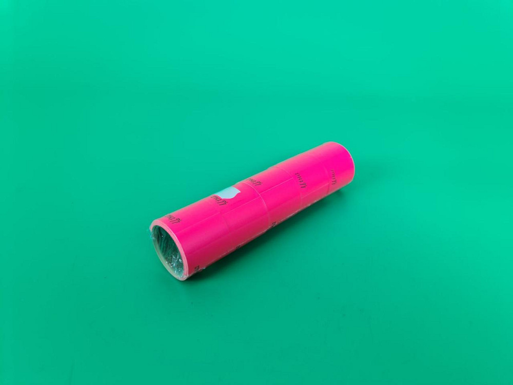 Бумажный ценник большой Малиновый  (р30*40мм) 3,5м (5 шт) Харьков - изображение 2