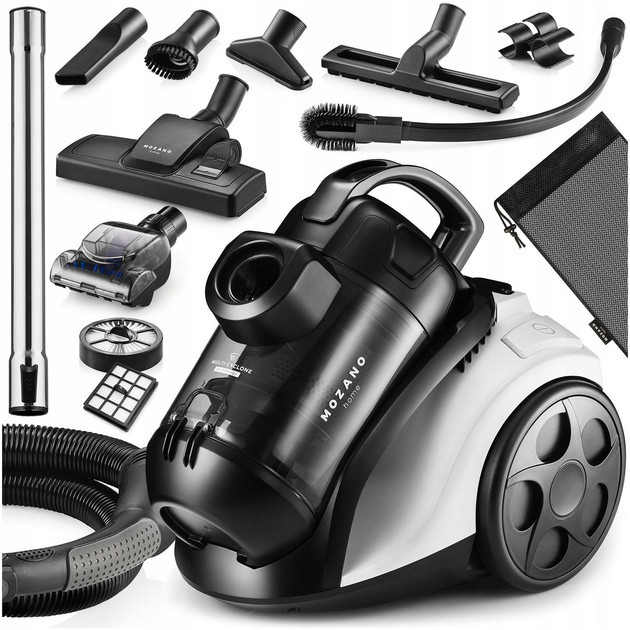 Пылесос Mozano Smart СyСloniС Biały AGD-ODK-B-02-BIAL 4000 Вт белый Київ - зображення 2