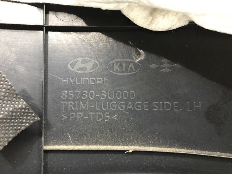 Обшивка багажника Kia Sportage SL 1.7 DIESEL D4FD 2010 лев. (б/у) Киев - изображение 8