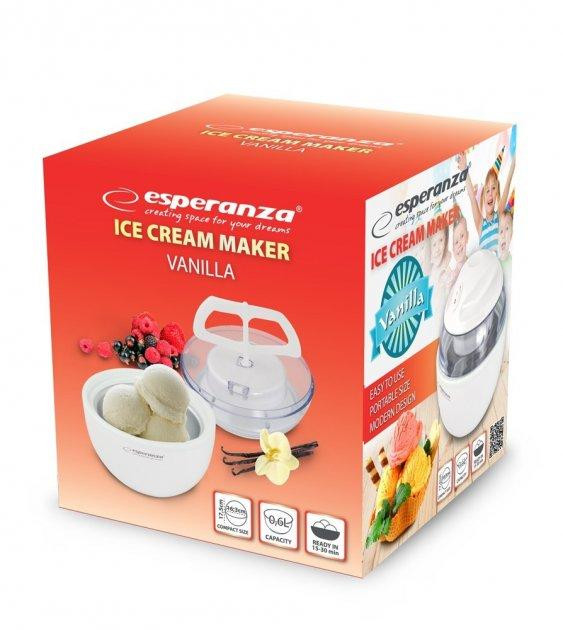 Мороженица Esperanza Vanilla white EKI001 7 Вт Київ - зображення 2